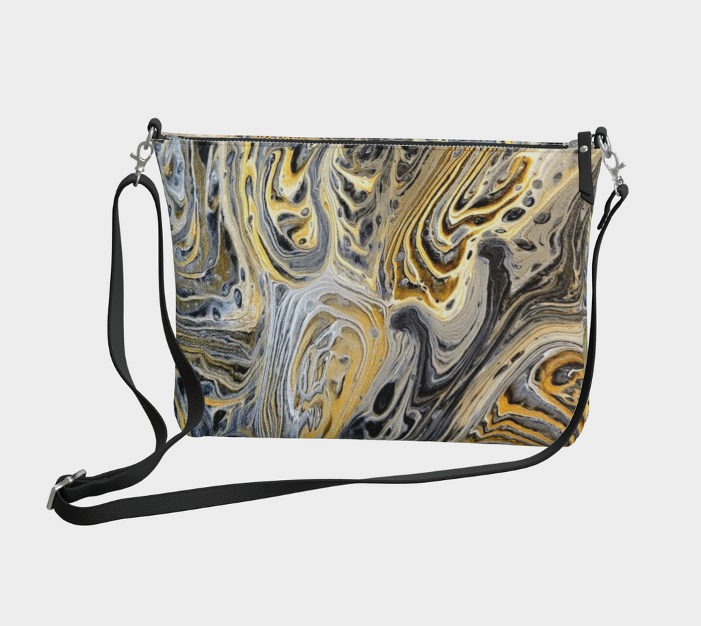 Metallurgy - Vegan Leather Crossbody Purse