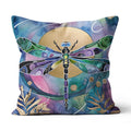 Dragonfly Sun - Canvas Throw Pillow Case
