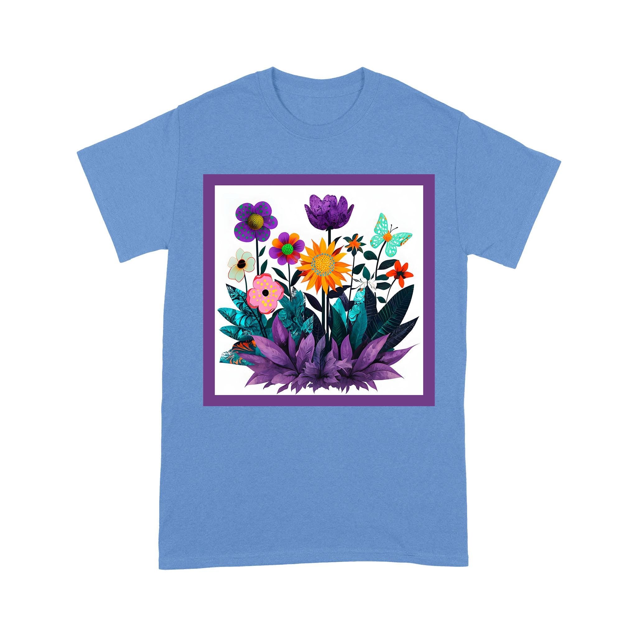 Abstract Purple Garden - Unisex Standard T-Shirt