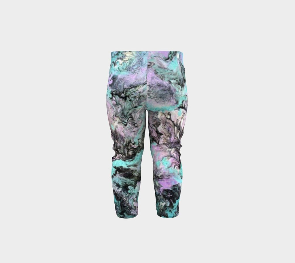 Turquoise Splash Baby Leggings