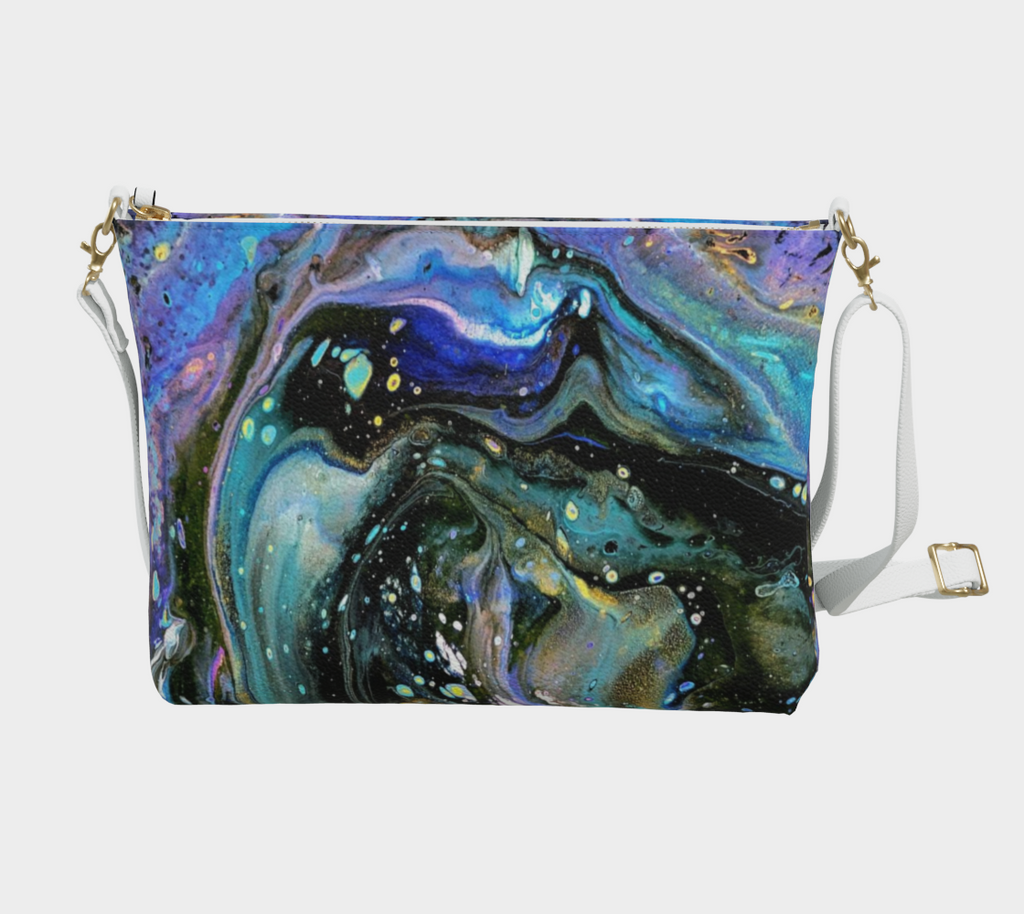 The Face - Vegan Leather Crossbody Purse