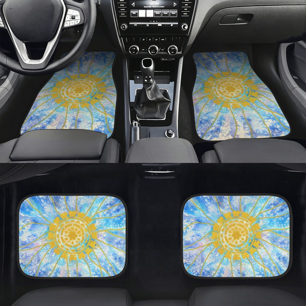 Serenity 4-Piece Car Floor Mats