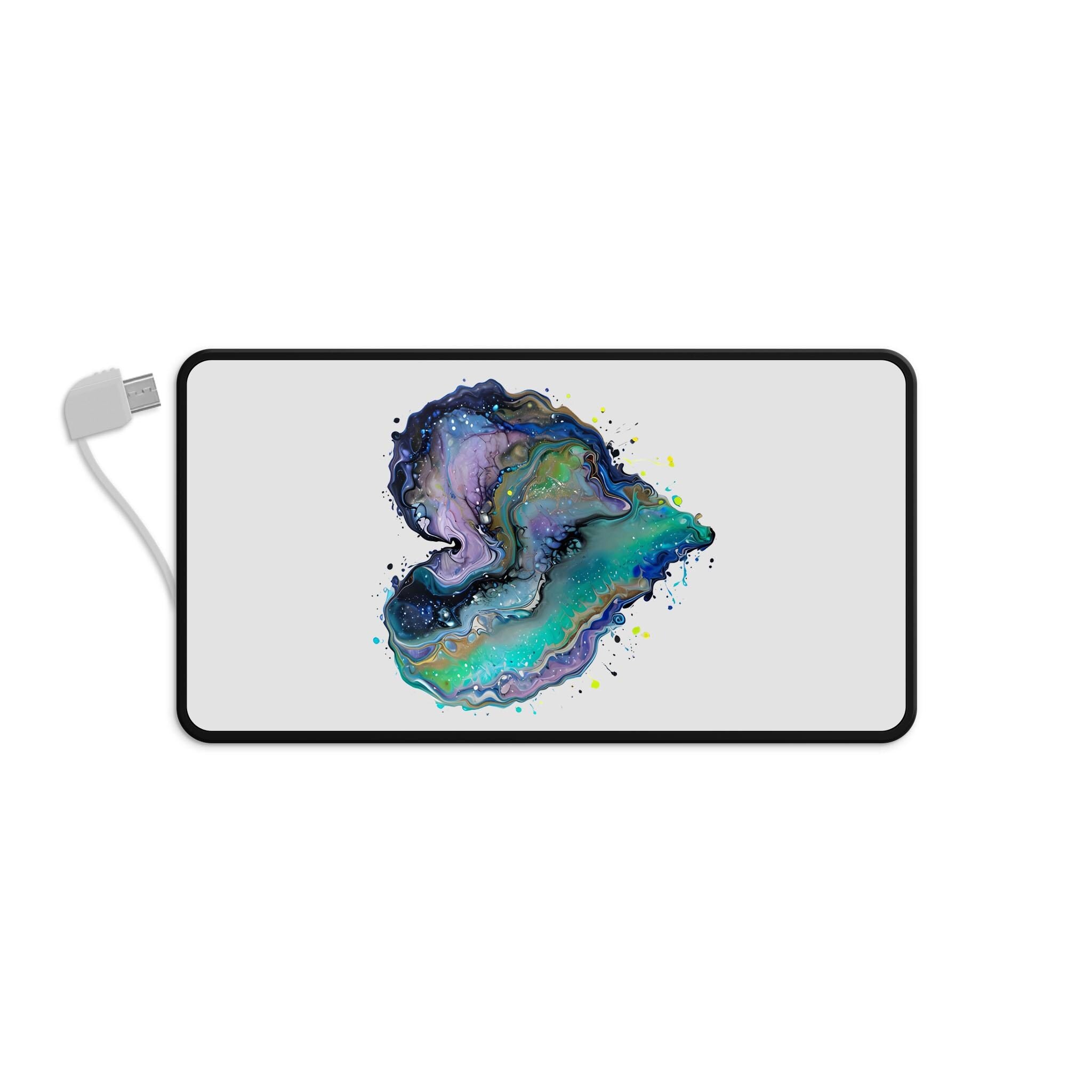 Fluid Art Heart (1) - Power Bank