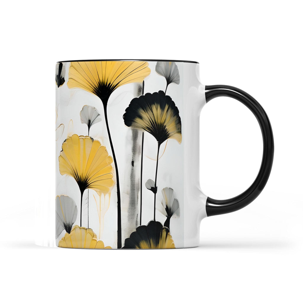 Golden Ginkgo - Accent Edge-to-Edge Mug