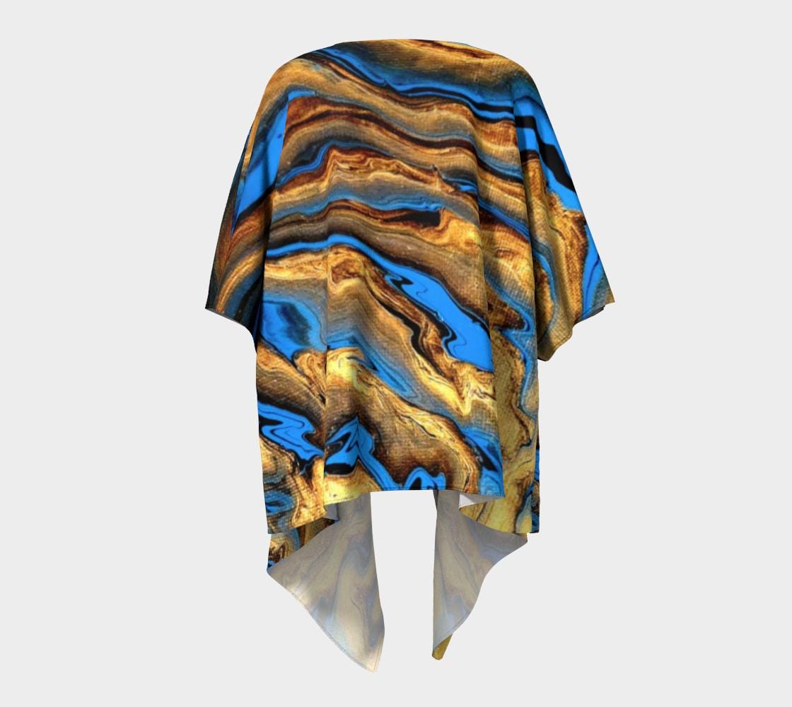 Royalty Draped Kimono