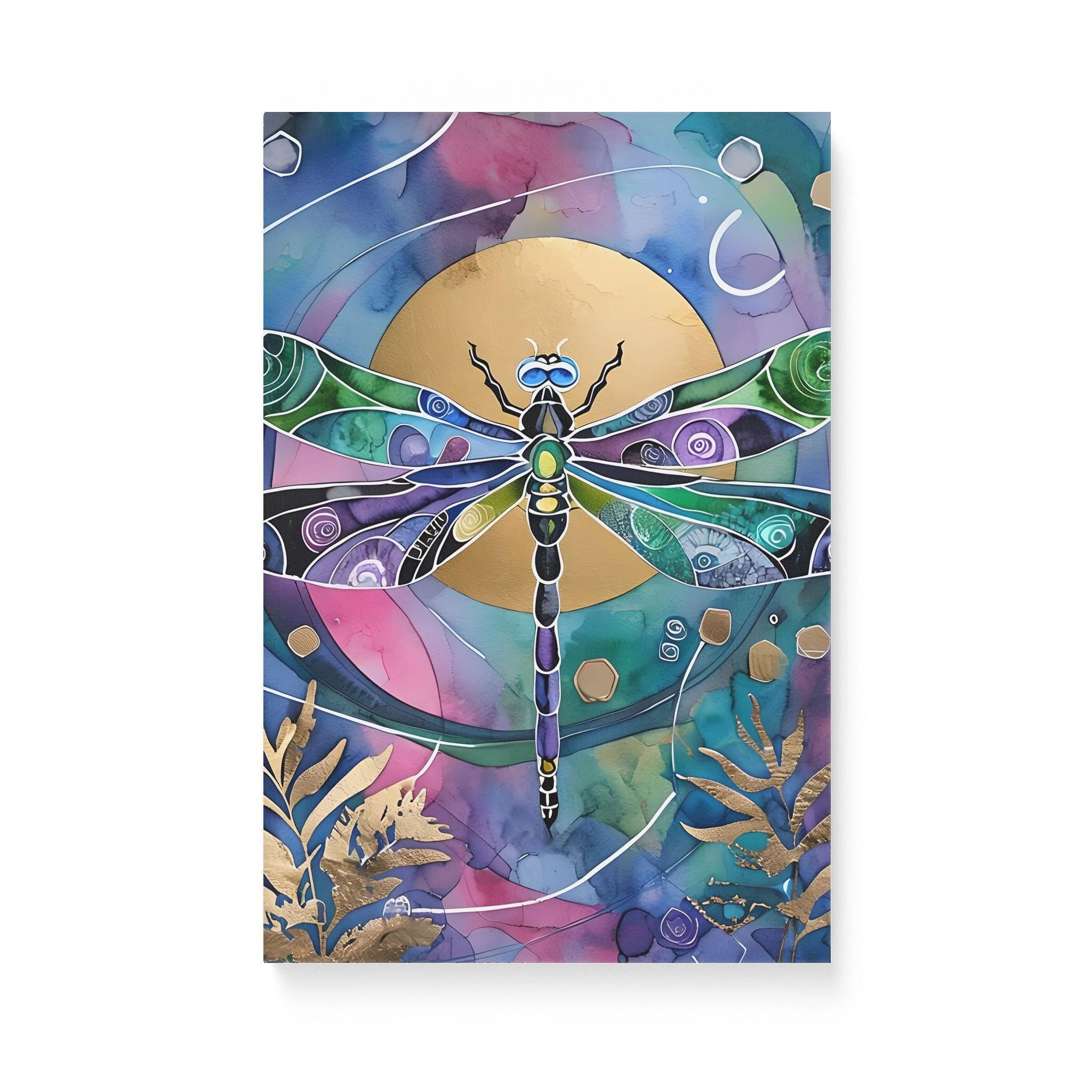 Dragonfly Sun - Matte Canvas (0.75")