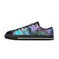 Fluid Art Heart - Women's Classic Canvas Shoes