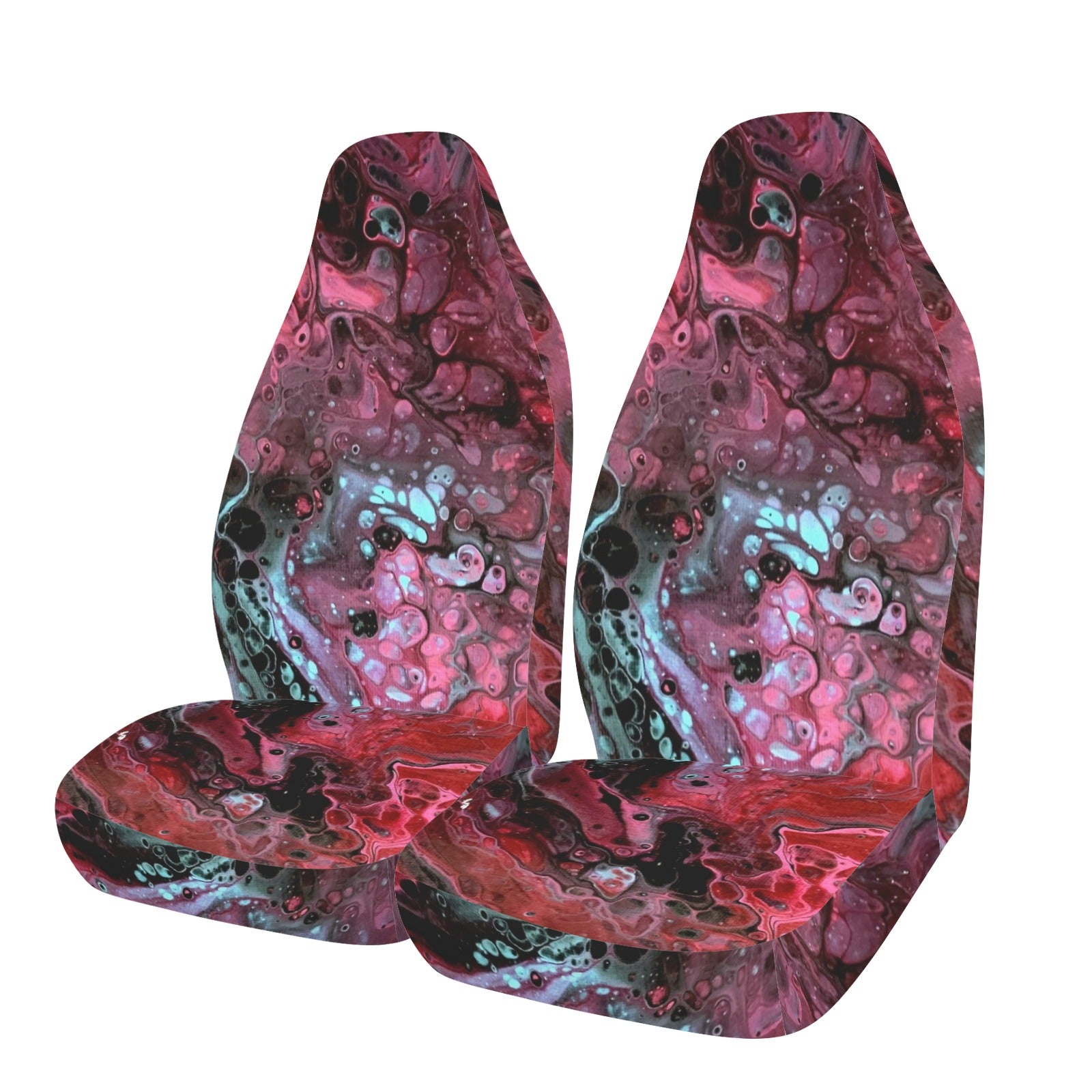 Deep Magenta Car Seat Covers (Set of 2)