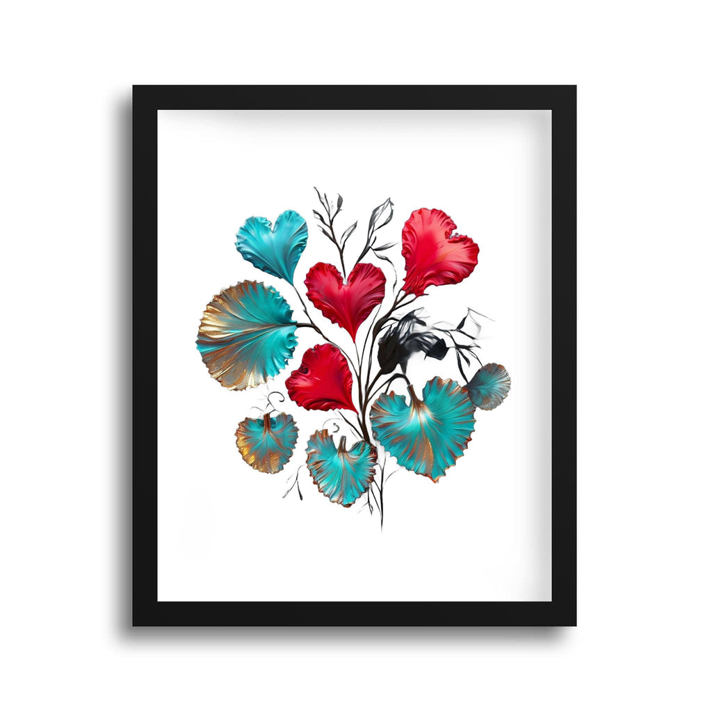Hearts Grow Fonder - Framed Art Print (1" frame)