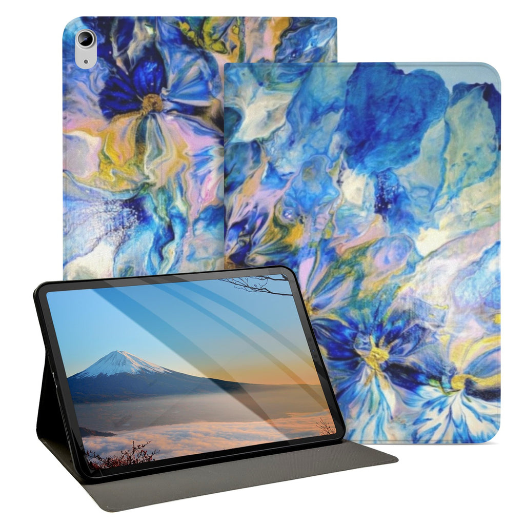 Royal Blue Garden Protective Case for iPad Air (11-inch)