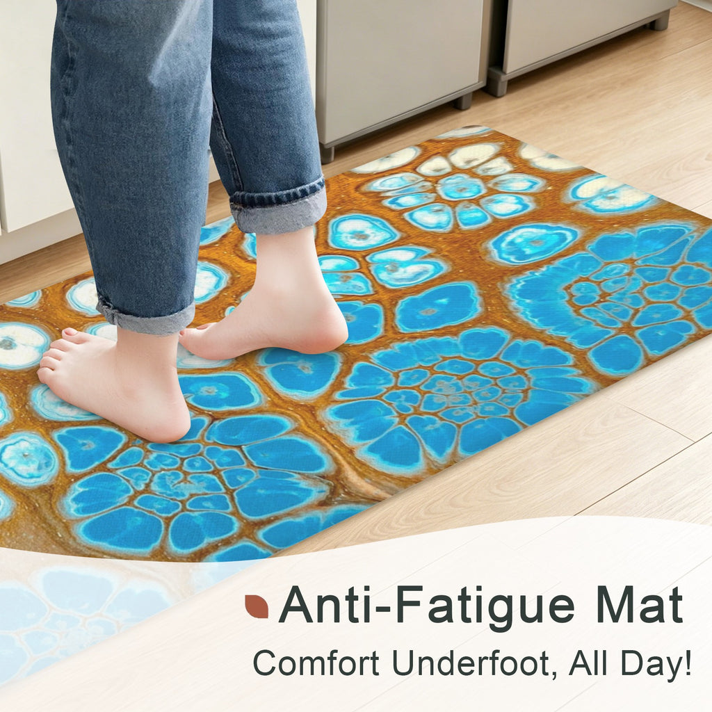 Maui Vibes PVC Anti-Fatigue Kitchen Mat 48x24inch