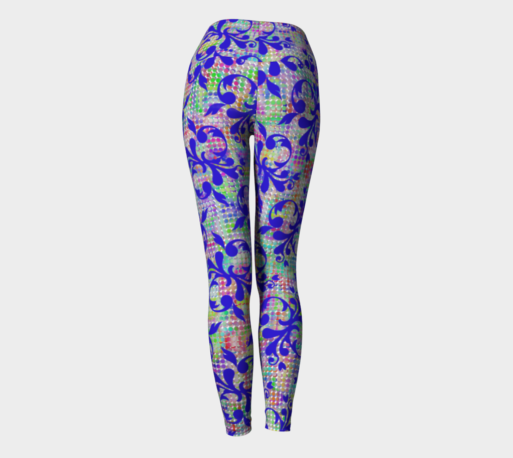 Fancy Filigree - Yoga Leggings