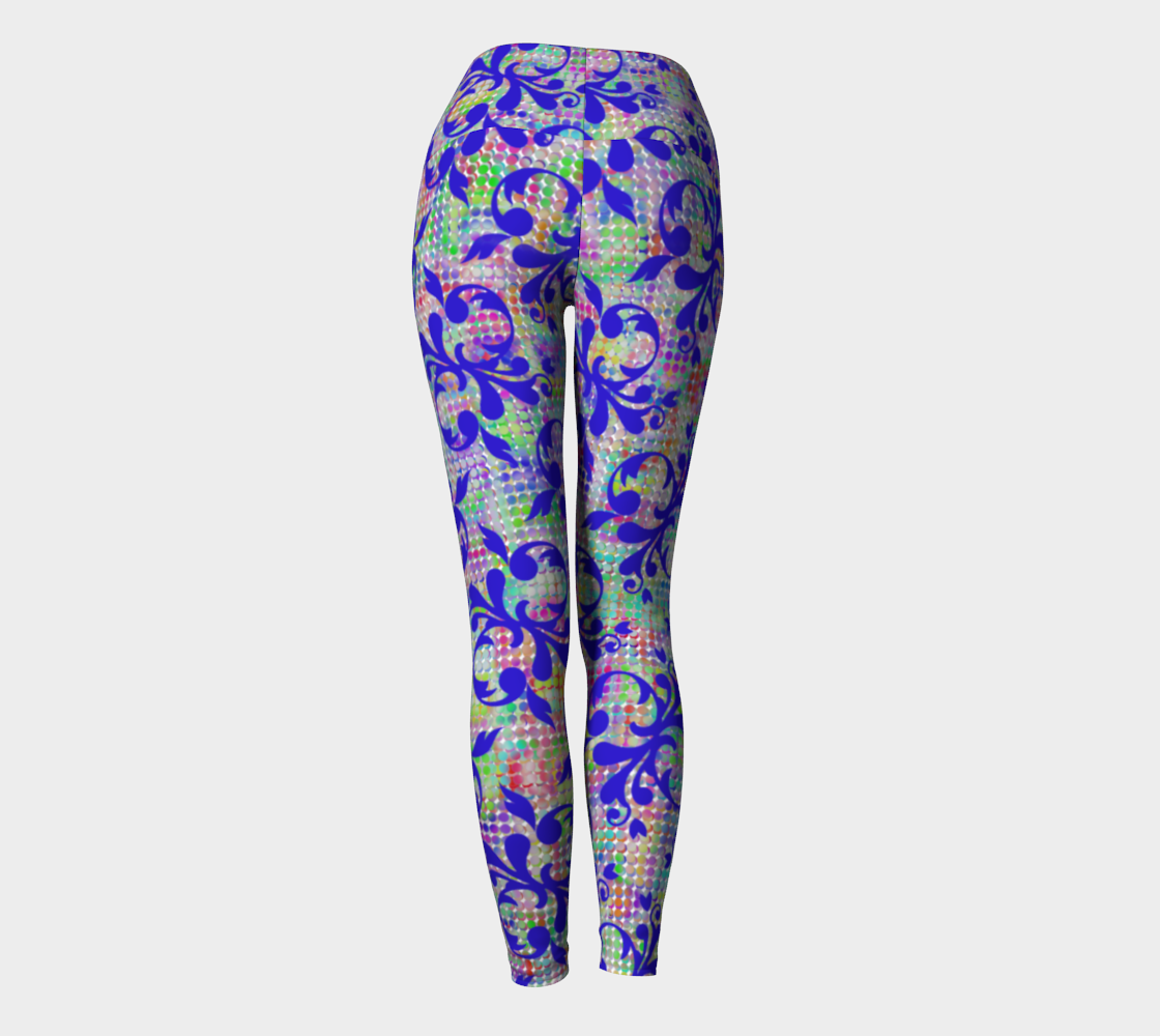 Fancy Filigree - Yoga Leggings