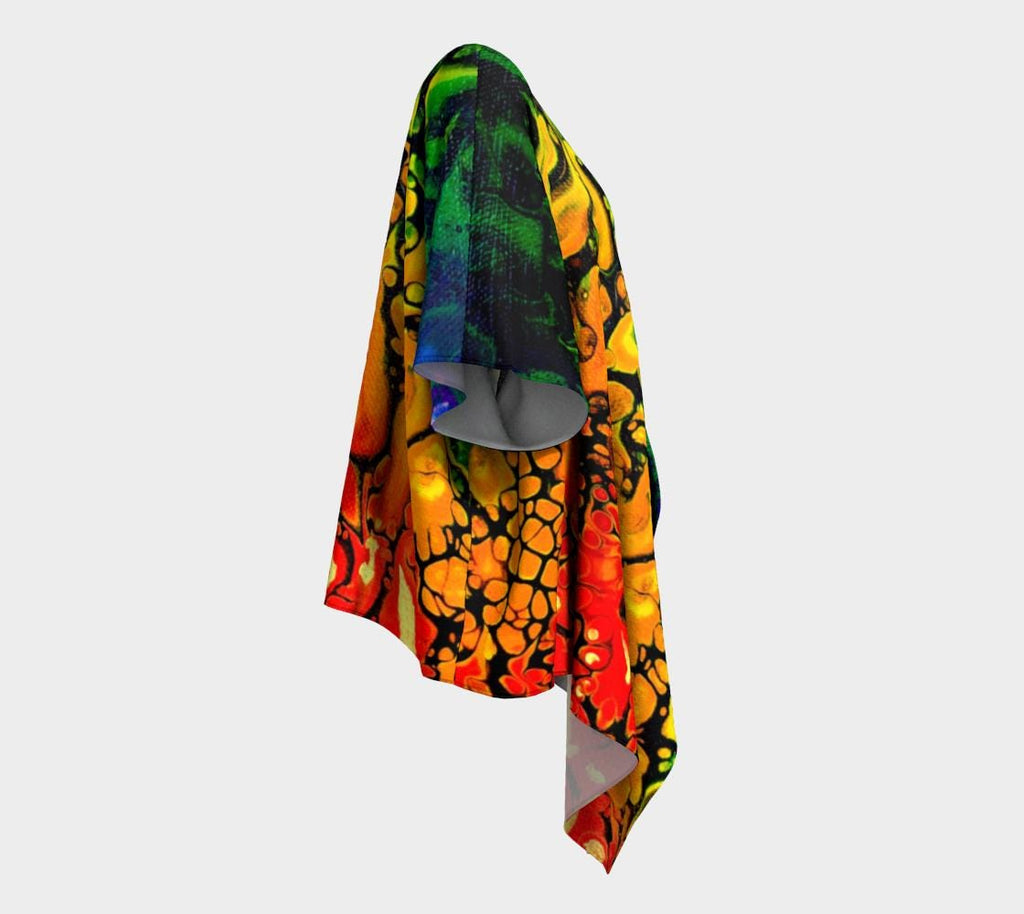 Fire Draped Kimono
