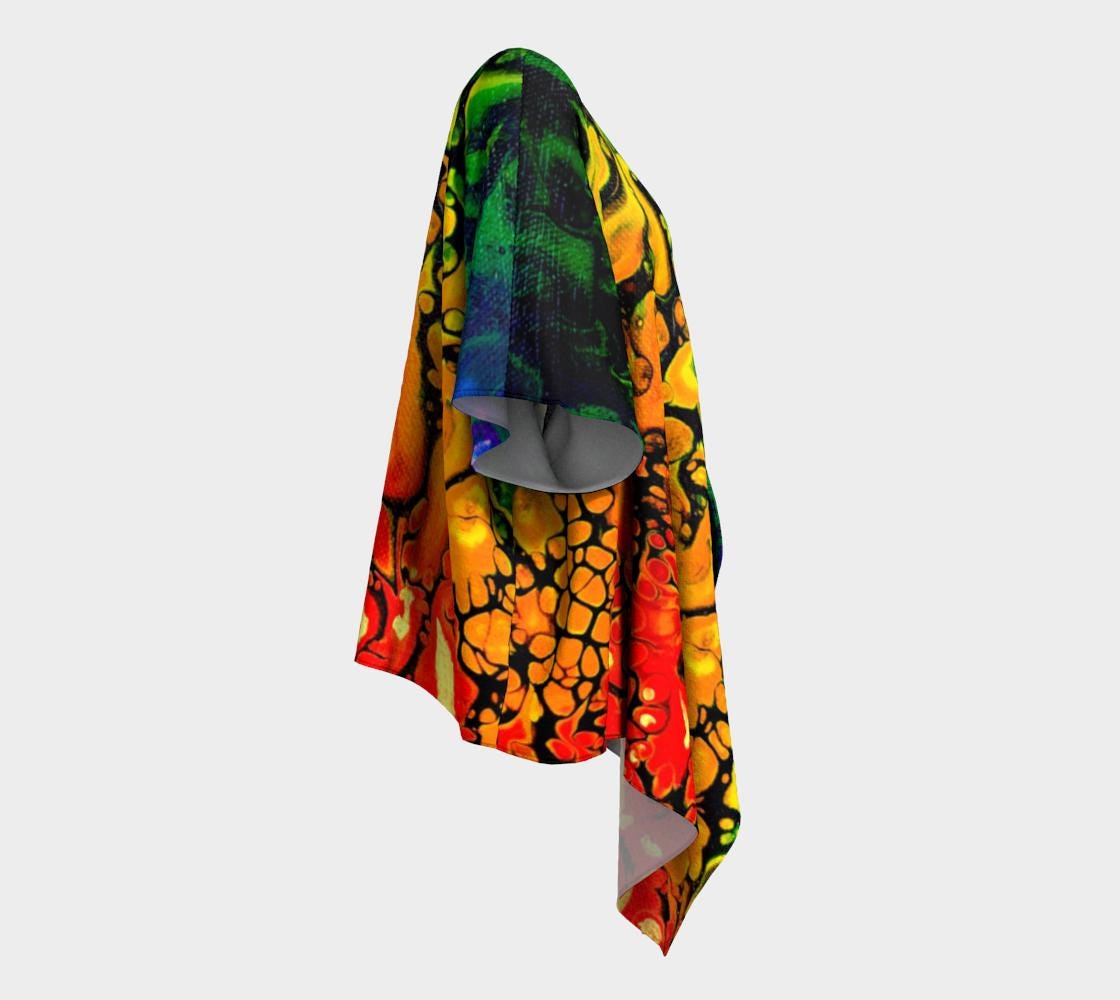 Fire Draped Kimono