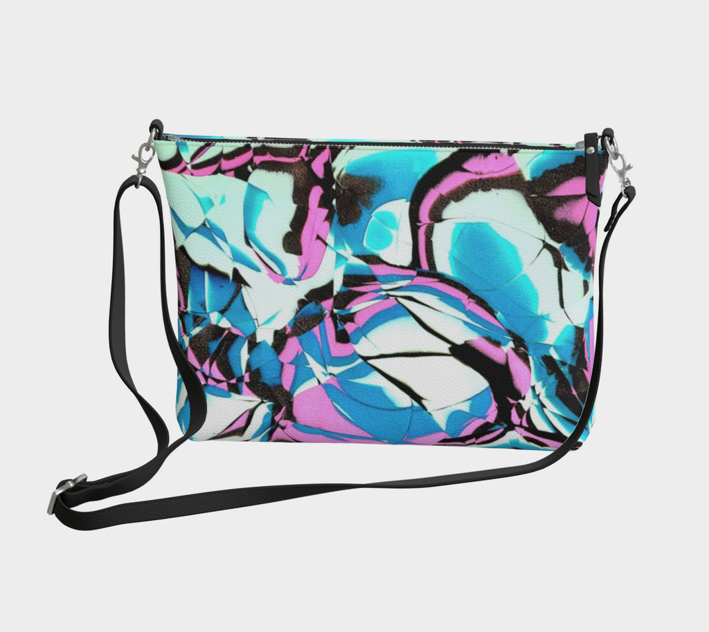 Glow Party - Vegan Leather Crossbody Purse