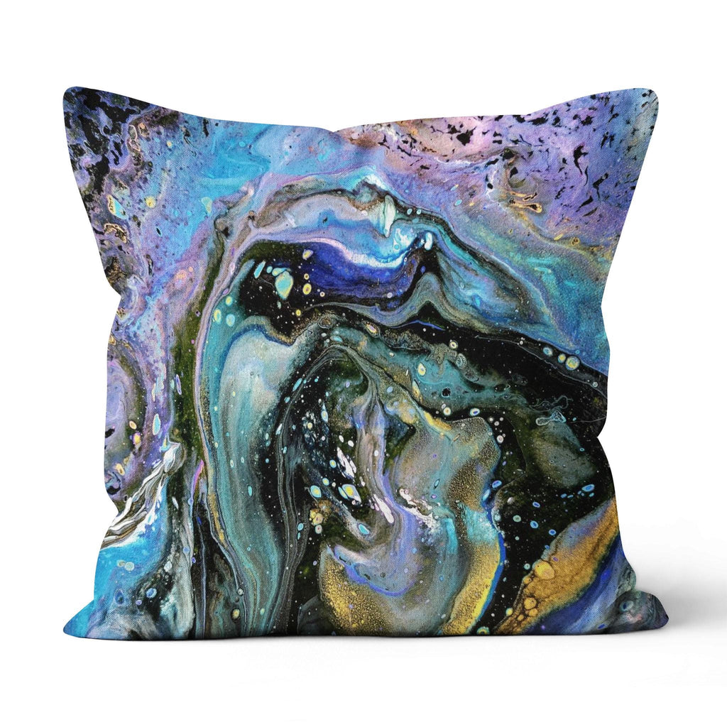 The Face - Canvas Throw Pillow