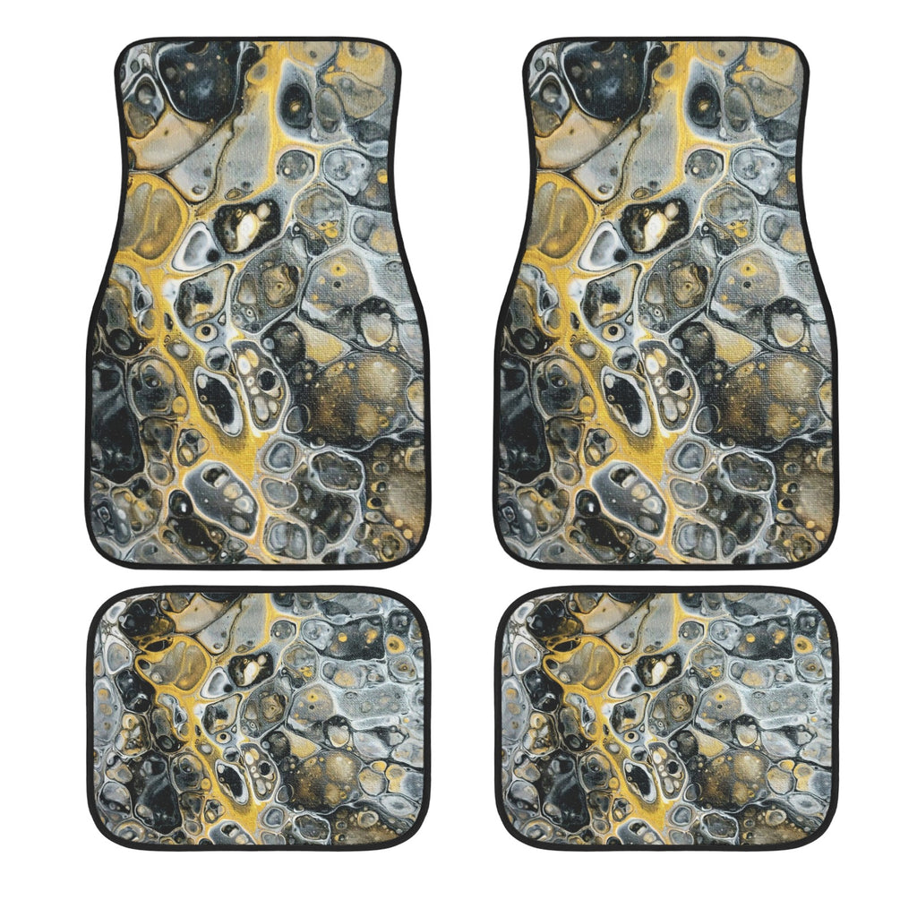 Stone Art 4-Piece Car Floor Mats