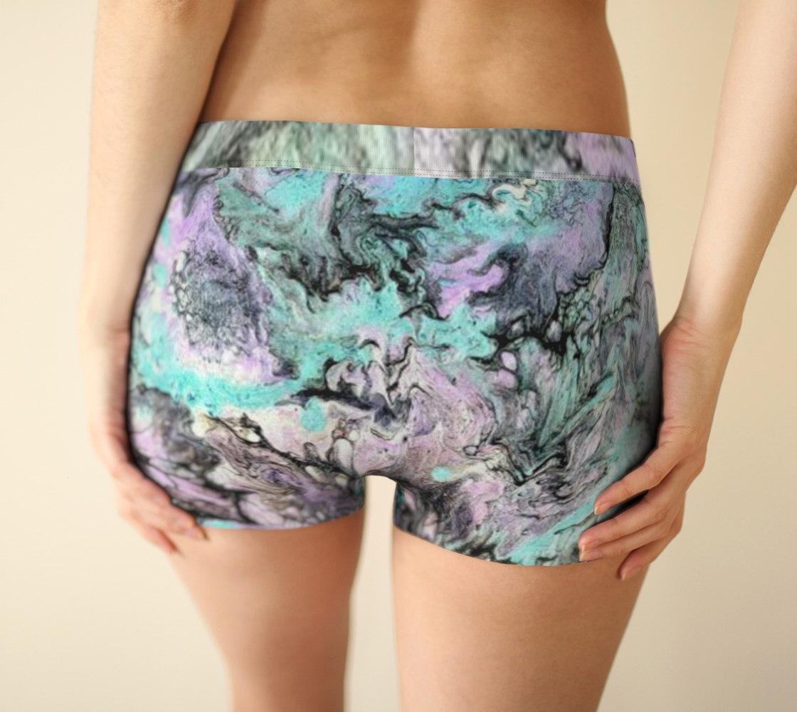 Turquoise Splash - Boyshorts