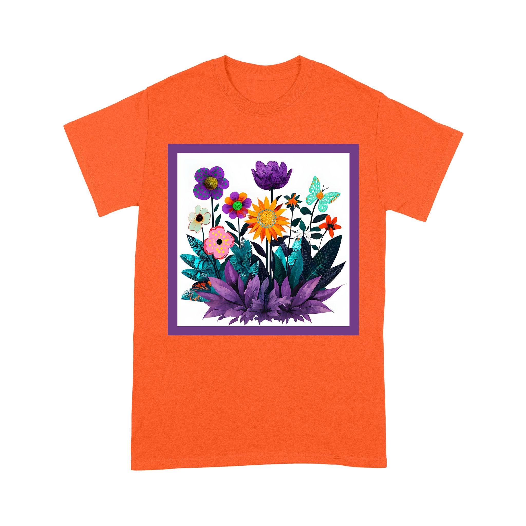 Abstract Purple Garden - Unisex Standard T-Shirt