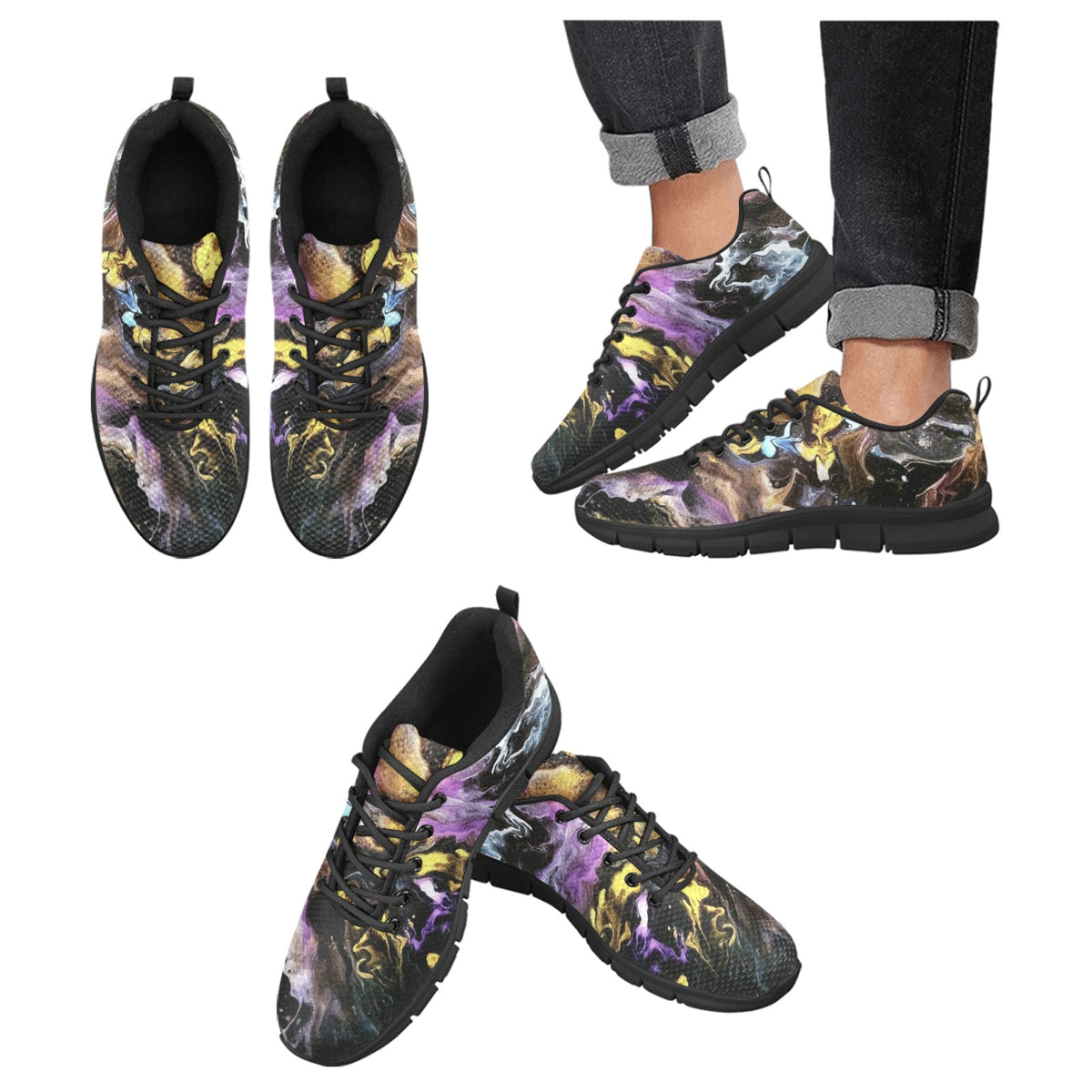 Seline - Men's Breathable Running Shoes