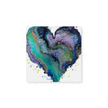 Fluid Art Heart (1) - Matte Canvas (0.75")