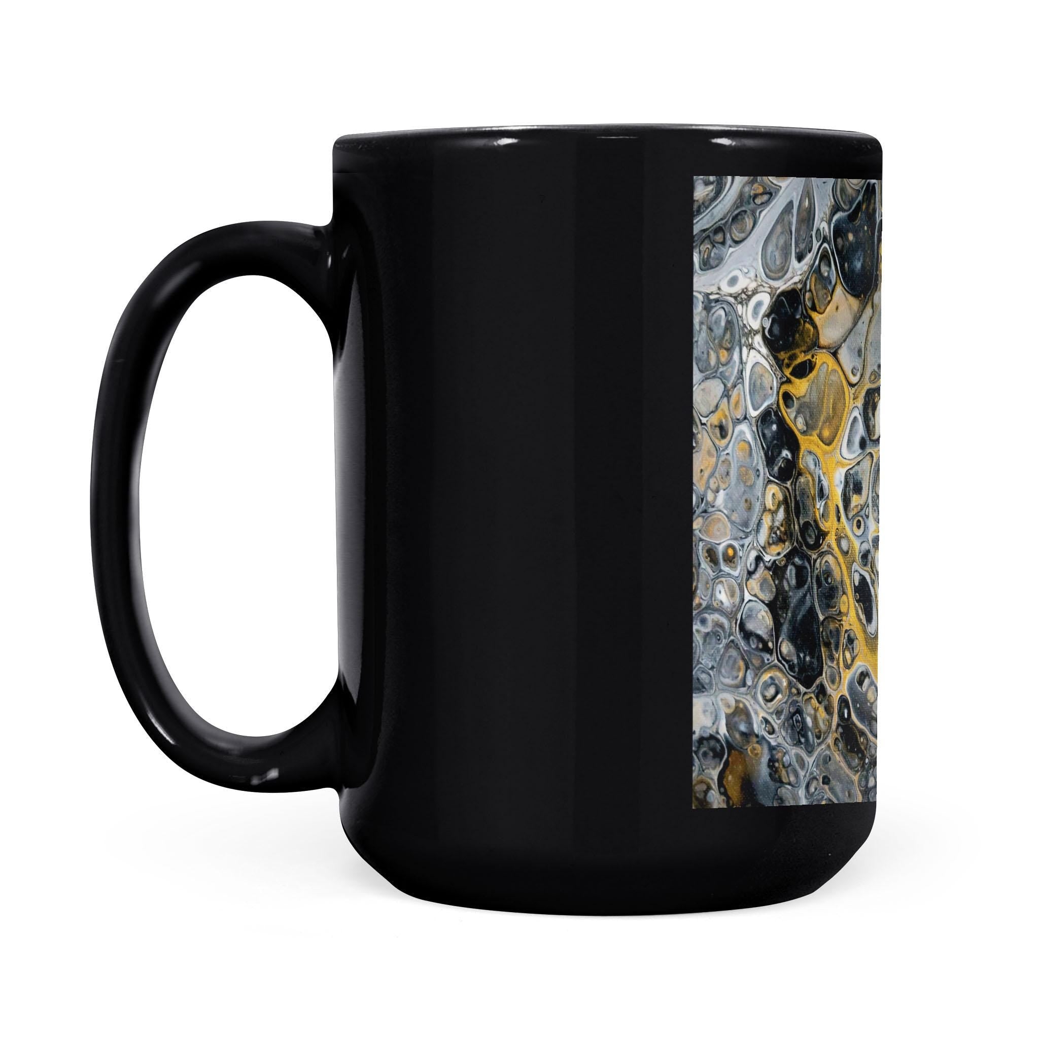 Stone Art - Black Mug (New)