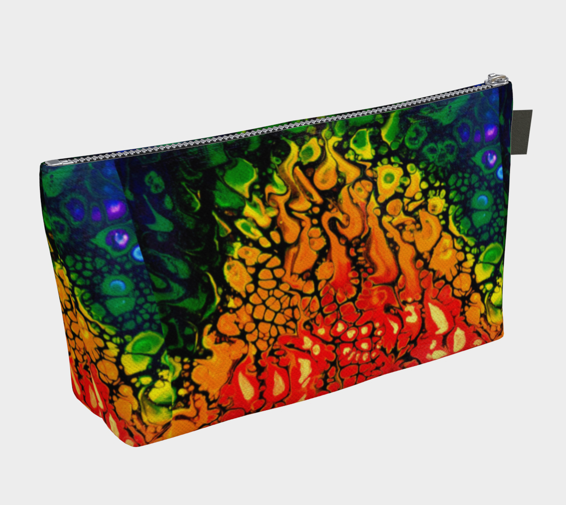 Fire- Makeup Bag