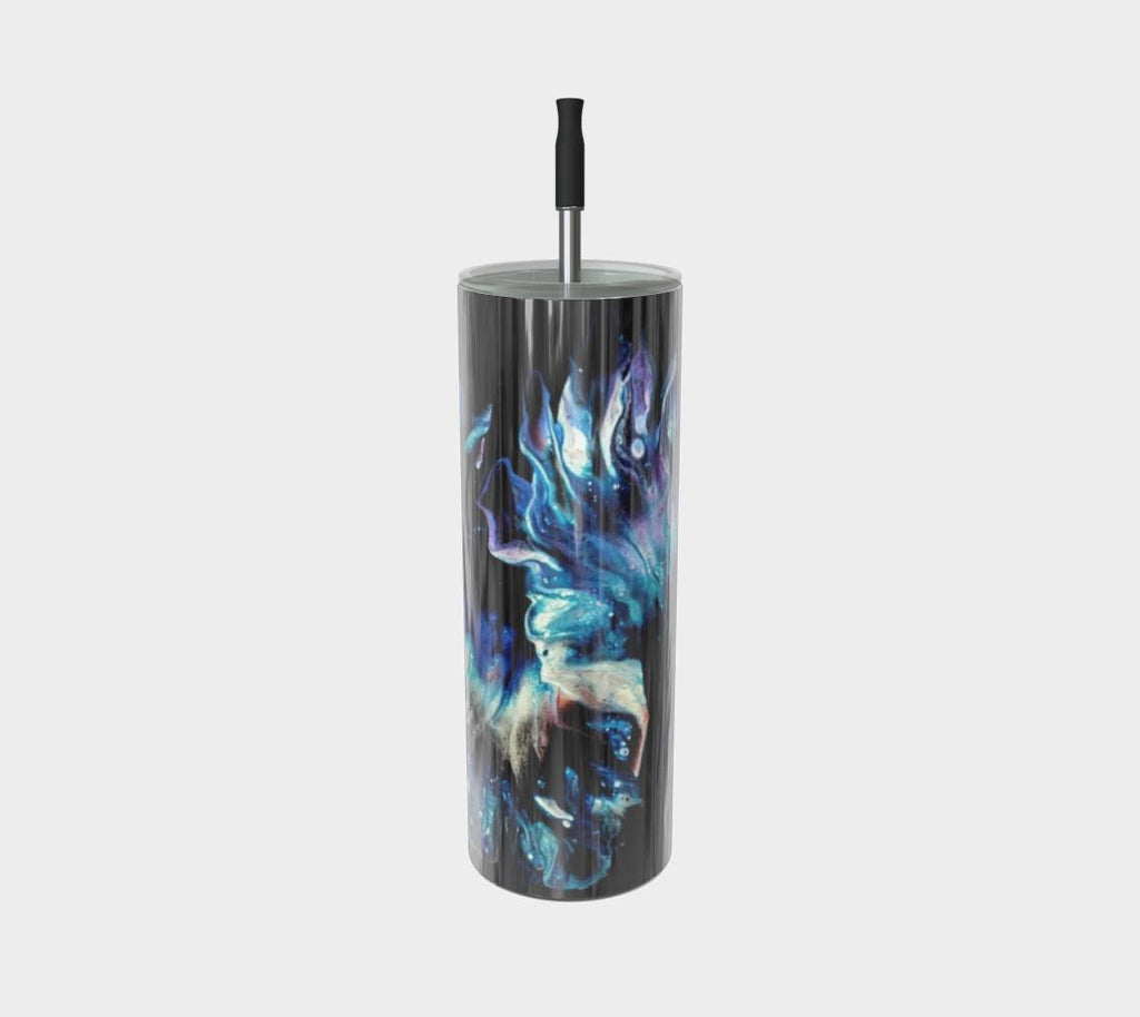 Teal Delight Stainless Steel Tumbler