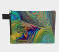 Peacock Swirl Zipper Carry-all