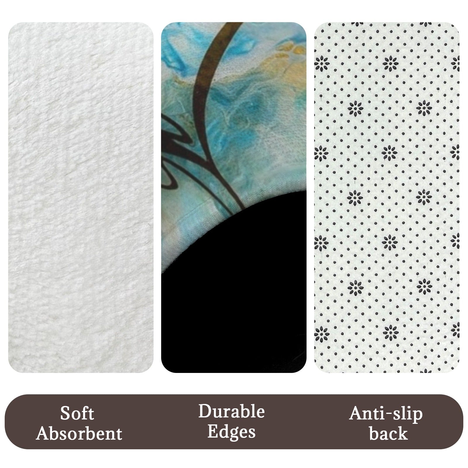 My Guardian 3-Piece Bathroom Rug Set