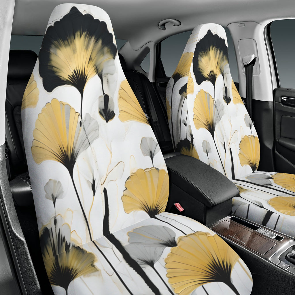 Golden Ginkgo Car Seat Covers (Set of 2)