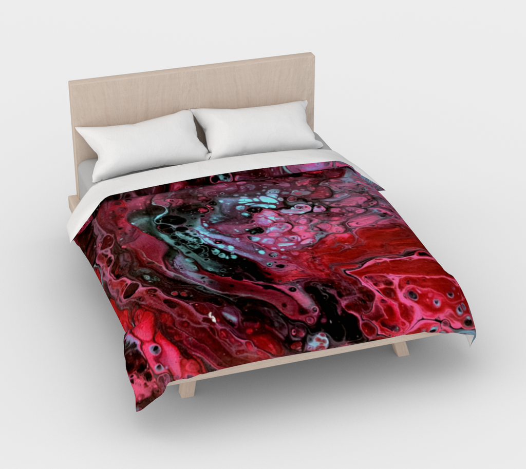 Deep Magenta - Duvet Cover