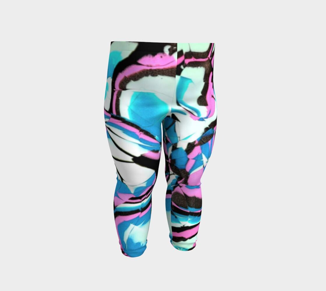 Glow Party Baby Leggings