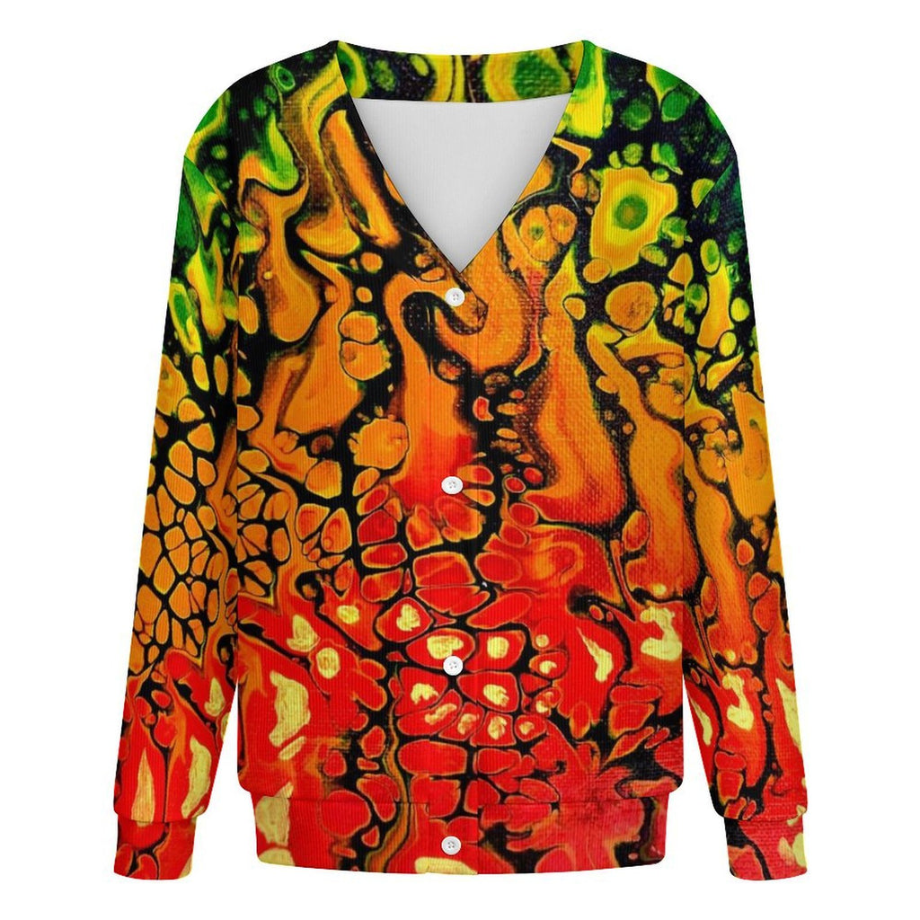 Fire - Women's Cardigan
