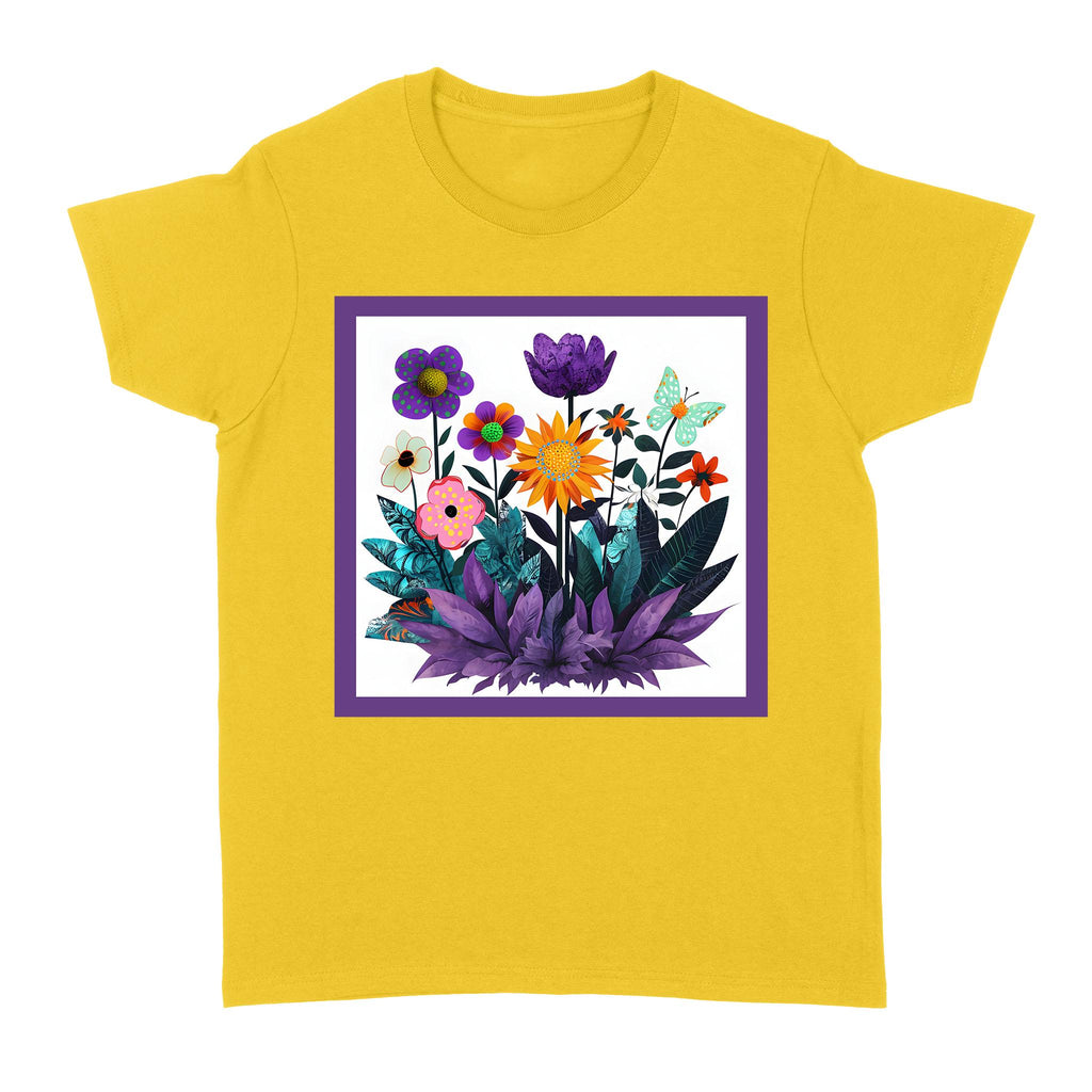 Abstract Purple Garden - Standard Women's T-shirt