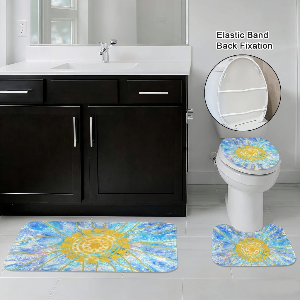 Serenity 3-Piece Bathroom Rug Set
