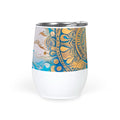 Mandala Sun - Wine Tumbler