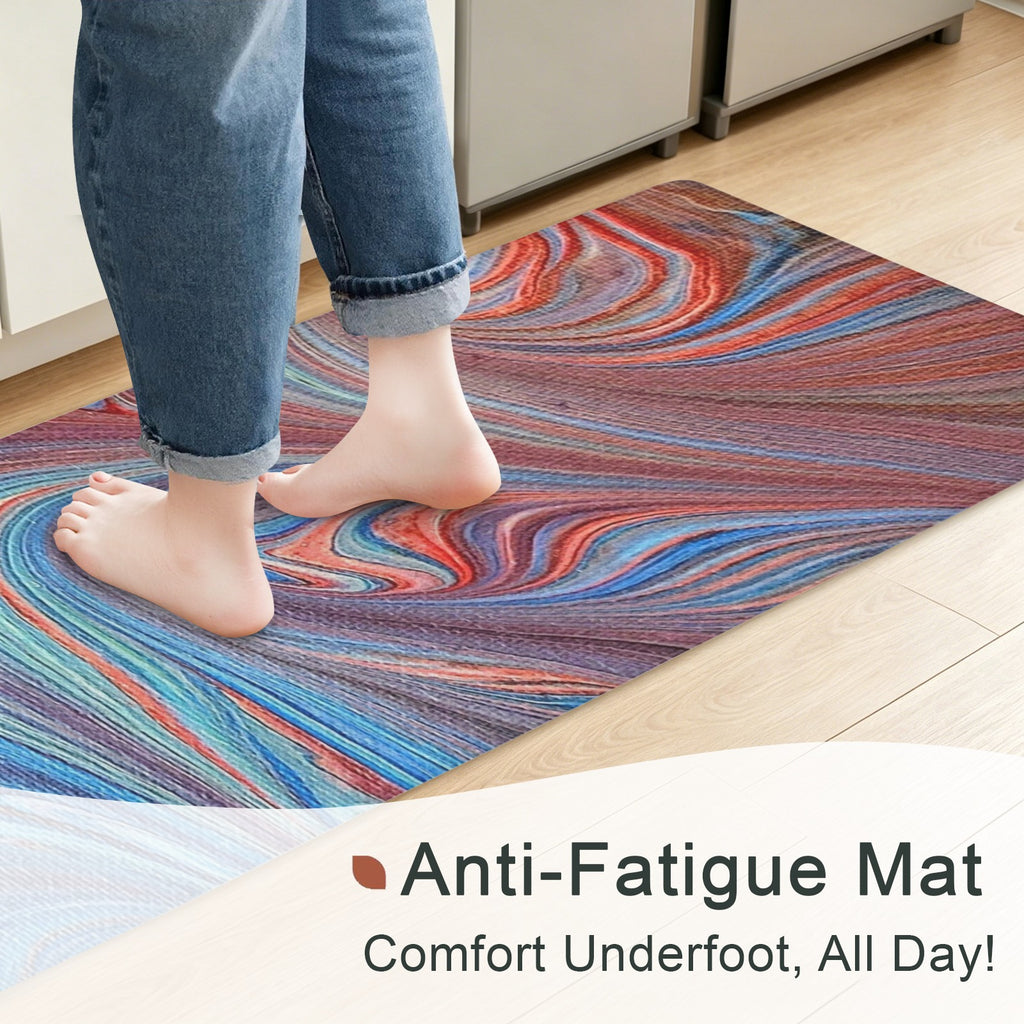Superhero PVC Anti-Fatigue Kitchen Mat 71x24inch