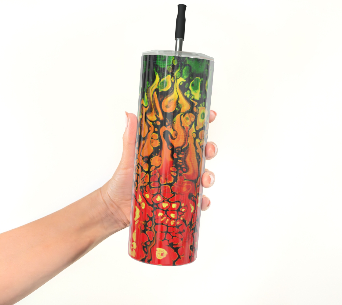 Fire - Stainless Steel Tumbler