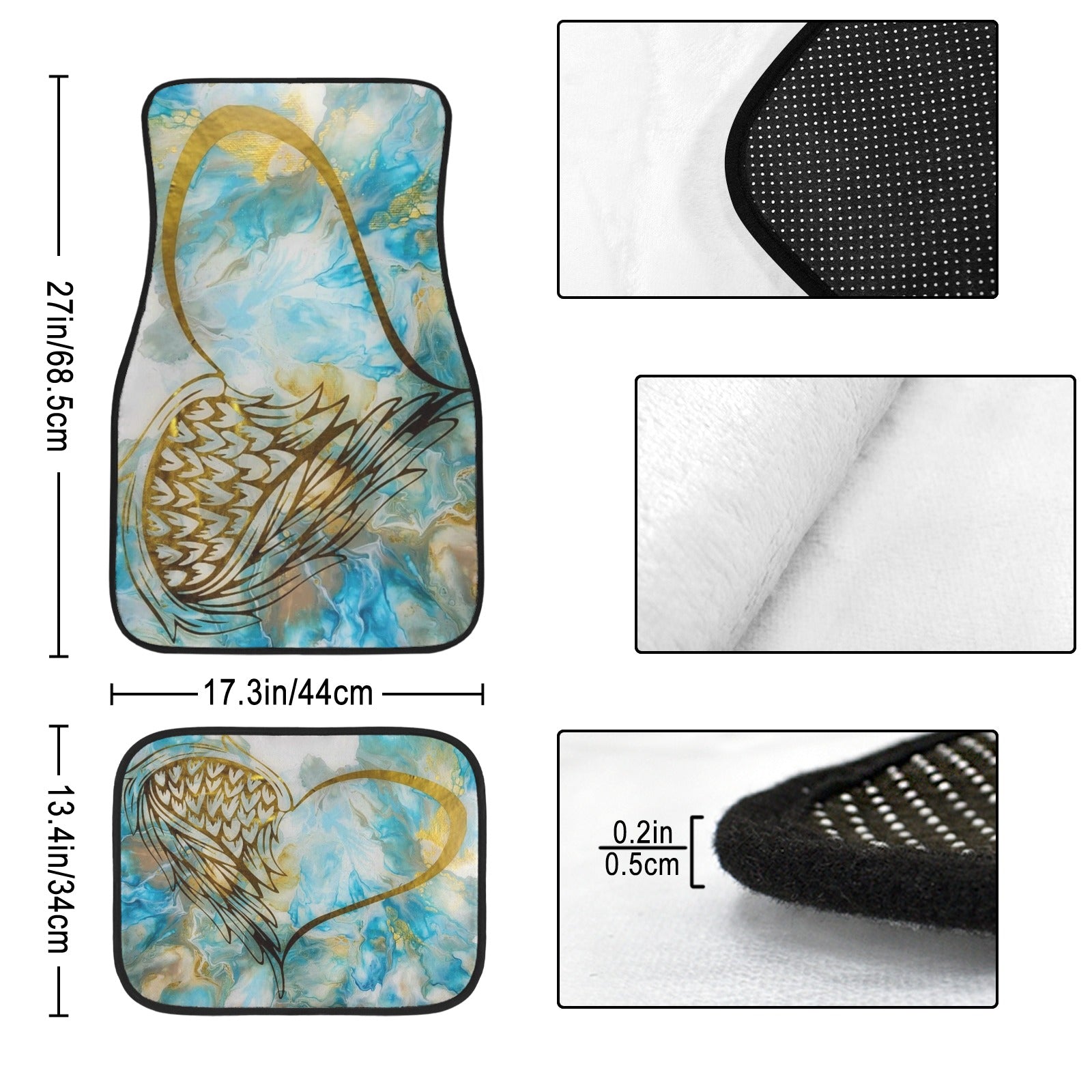My Guardian 4-Piece Car Floor Mats