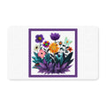 Abstract Purple Garden - Doormat