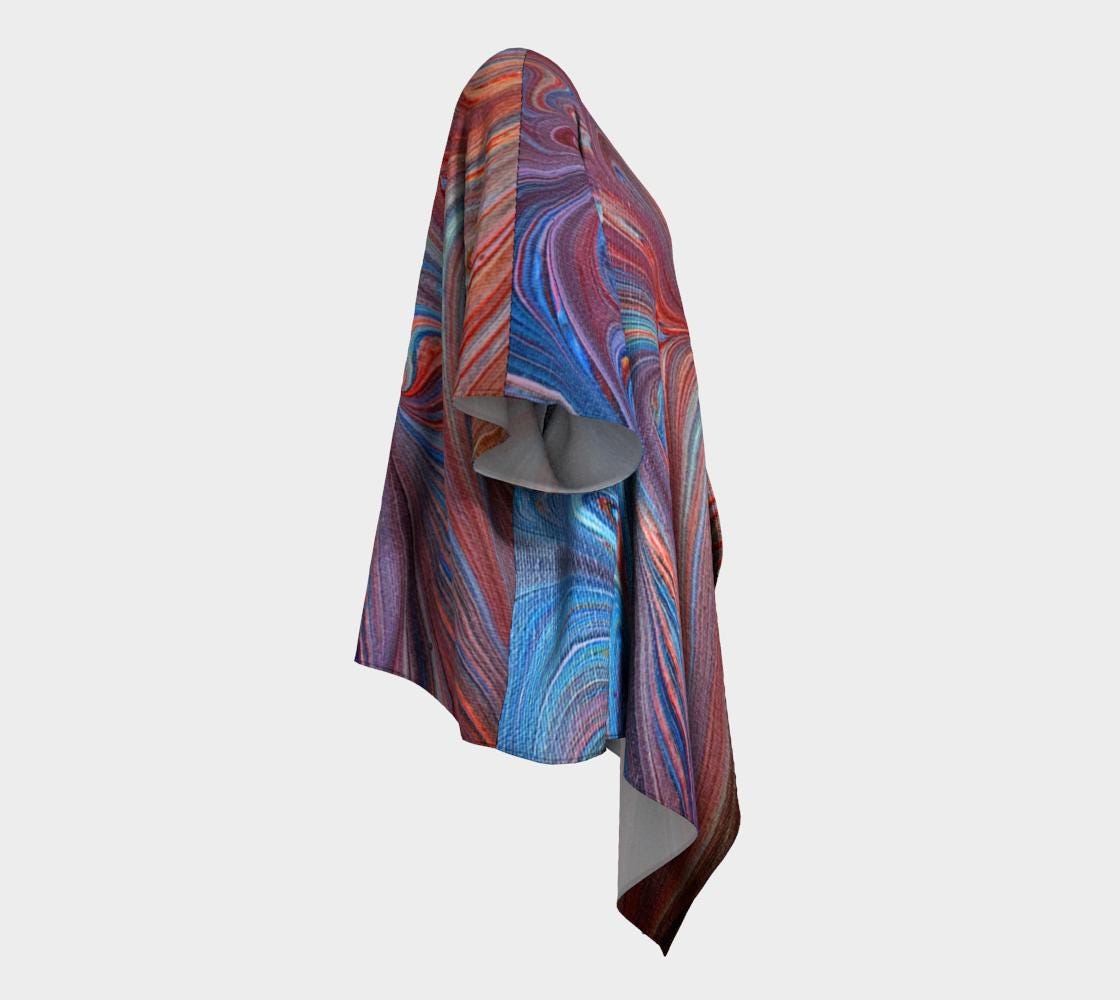 Superhero Draped Kimono
