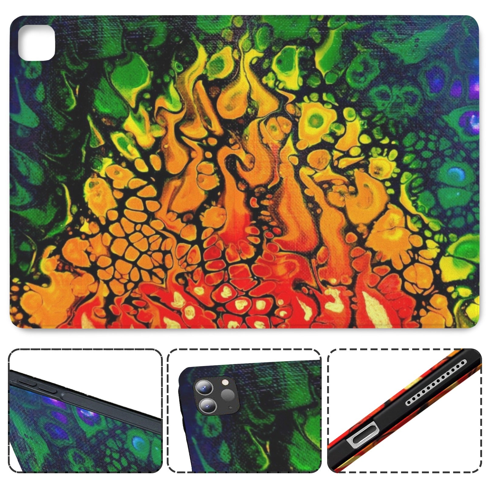 Fire Protective Case for iPad Pro (11-inch)