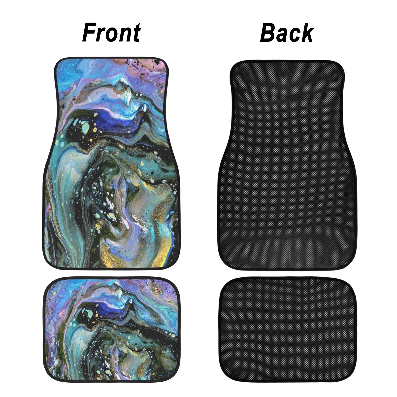 The Face 4-Piece Car Floor Mats