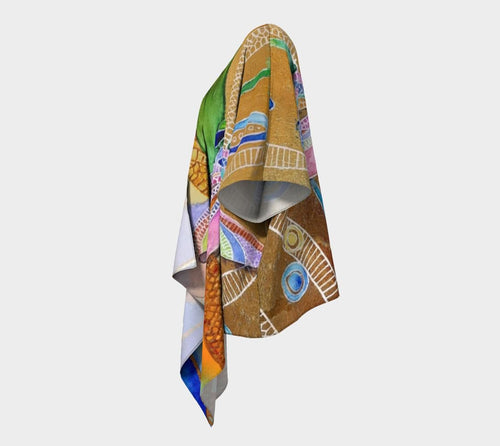 Dragonfly Draped Kimono