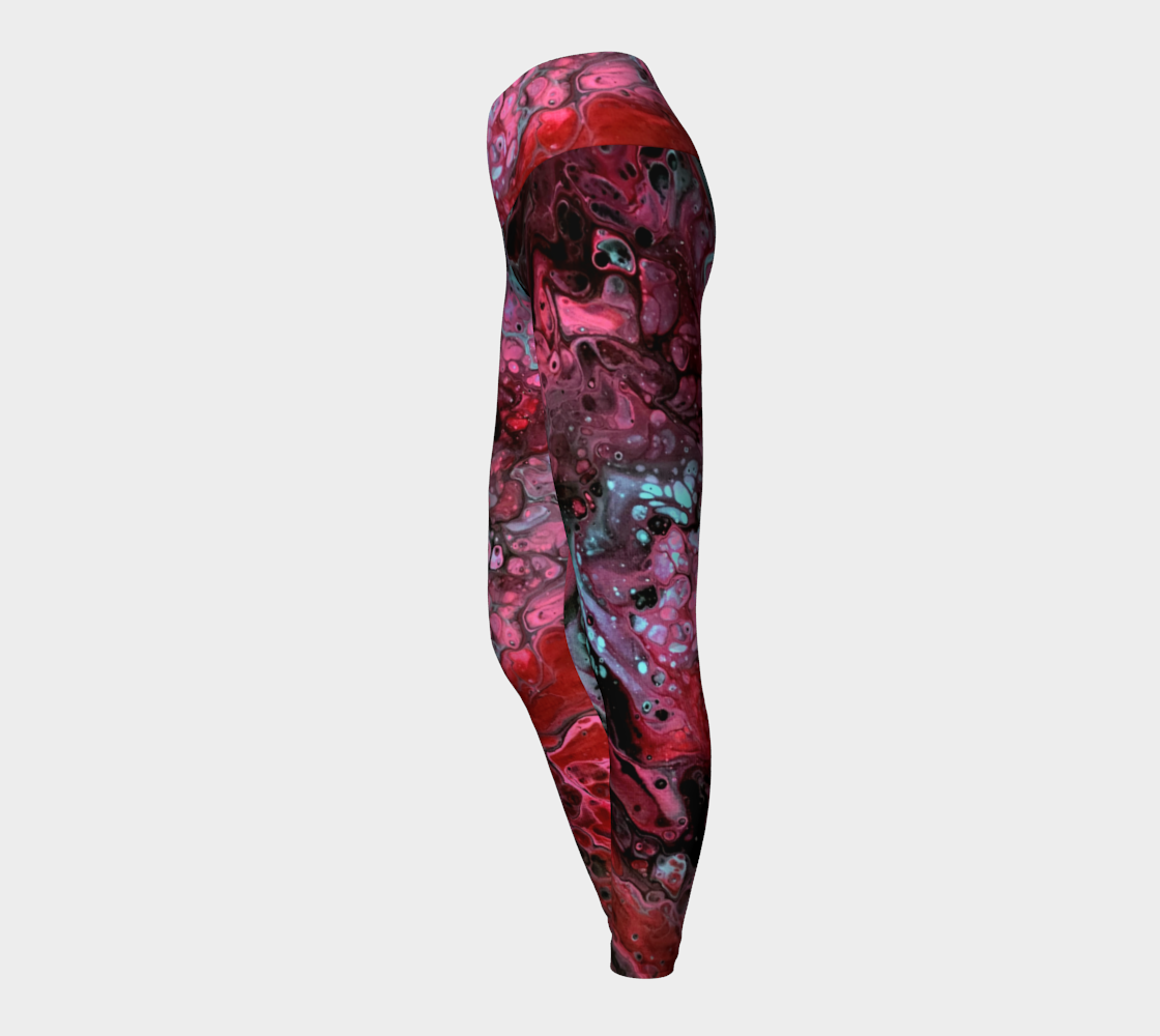 Deep Magenta - Yoga Leggings