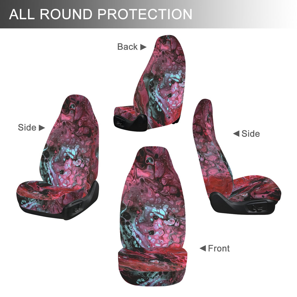 Deep Magenta Car Seat Covers (Set of 2)