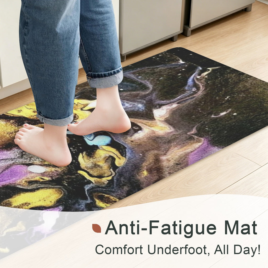 Seline PVC Anti-Fatigue Kitchen Mat 71x24inch