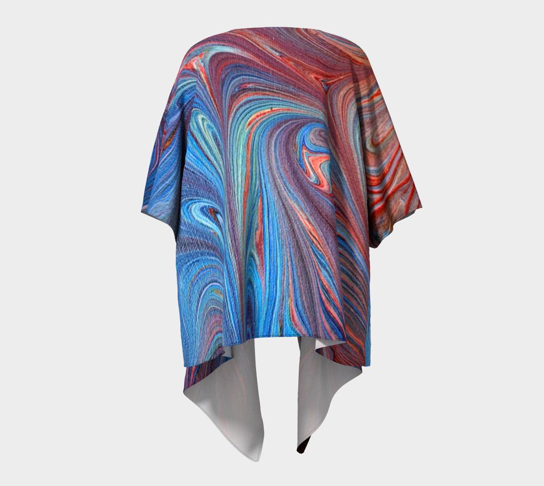 Superhero Draped Kimono